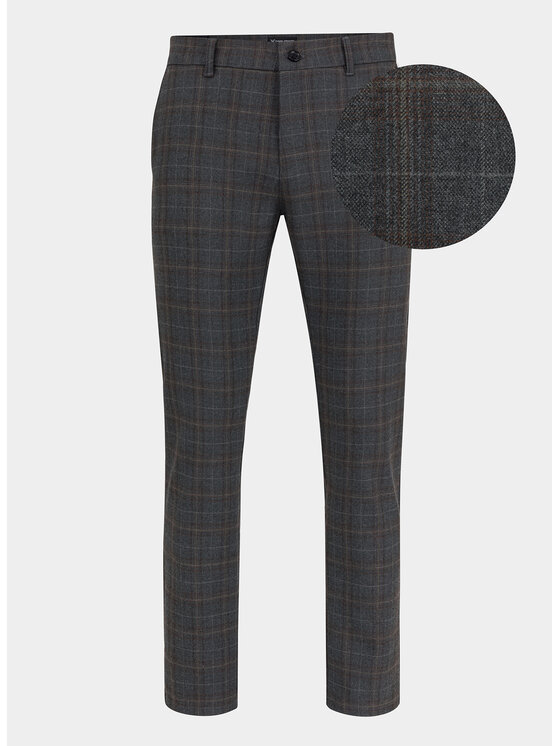 Pako Lorente Pako Lorente Spodnie materiałowe P21WF-WX-008 Szary Slim Fit