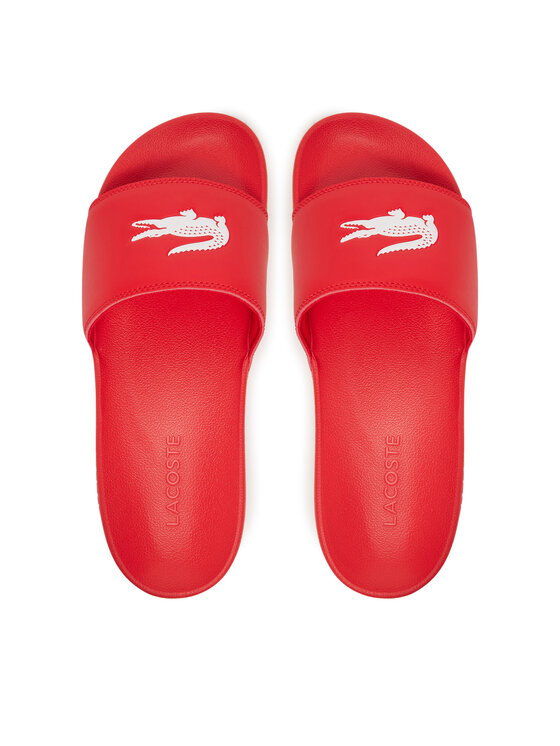 Lacoste Lacoste Şlapi Serve Sliders 7-49CMA0041 Roșu