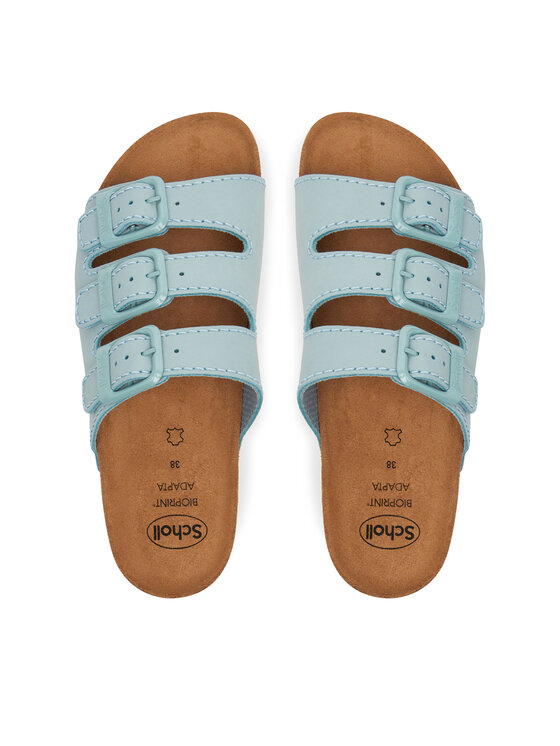 Scholl Scholl Шльопанці Rio Wedge Ad MF32152 Голубий
