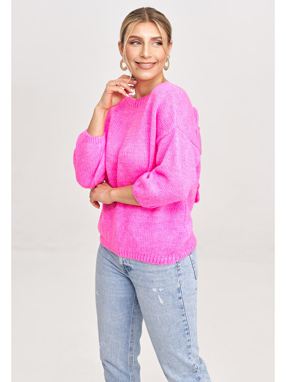 FIGL FIGLFIGL Maglione M993 Rosa Regular Fit