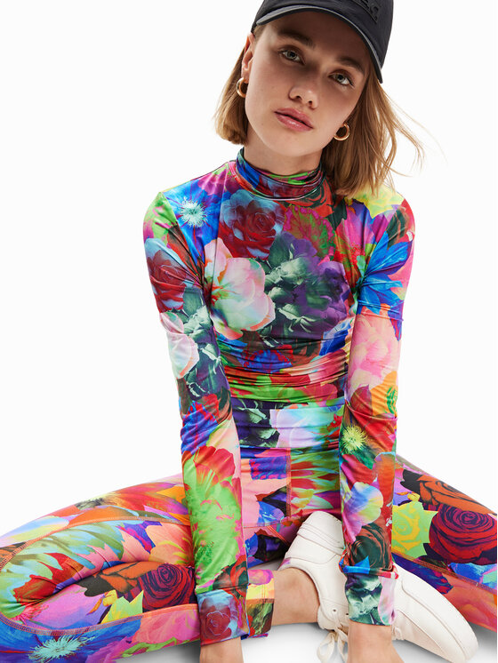 Blusa Royal 23SWTKBQ Multicolore Slim Fit
