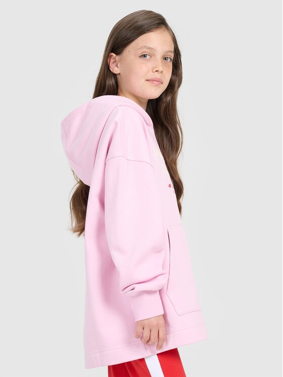 4F 4F Μπλούζα 4FJRAW25TSWSF2429-56S Ροζ Oversize
