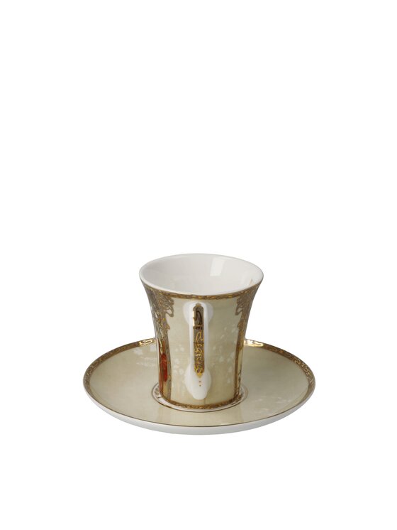 Goebel Goebel Filiżanka do espresso A. Mucha - Jesień i Zima Écru
