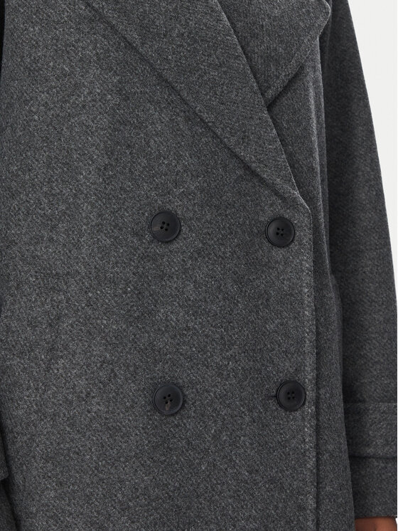 Vero Moda Vero Moda Зимно палто Eva 10348666 Тъмносив Regular Fit
