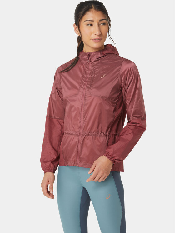 Asics Asics Яке за джогинг Nagino Packable Run 2012C849 Червен Ahletic Fit