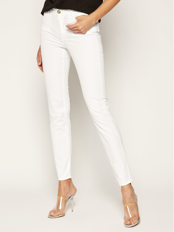 Trussardi Jean Skinny Fit 56J00002 Blanc Skinny Fit Modivo.fr