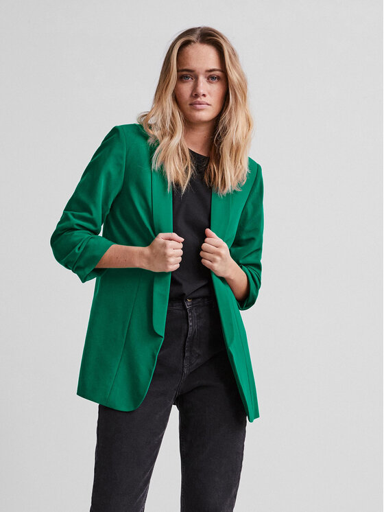 Pieces Pieces Suknjič 17090996 Zelena Regular Fit