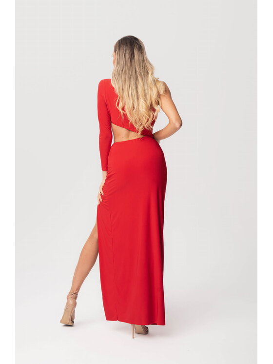 Aurora Aurora Večerní šaty Alia Červená Feminine Fit