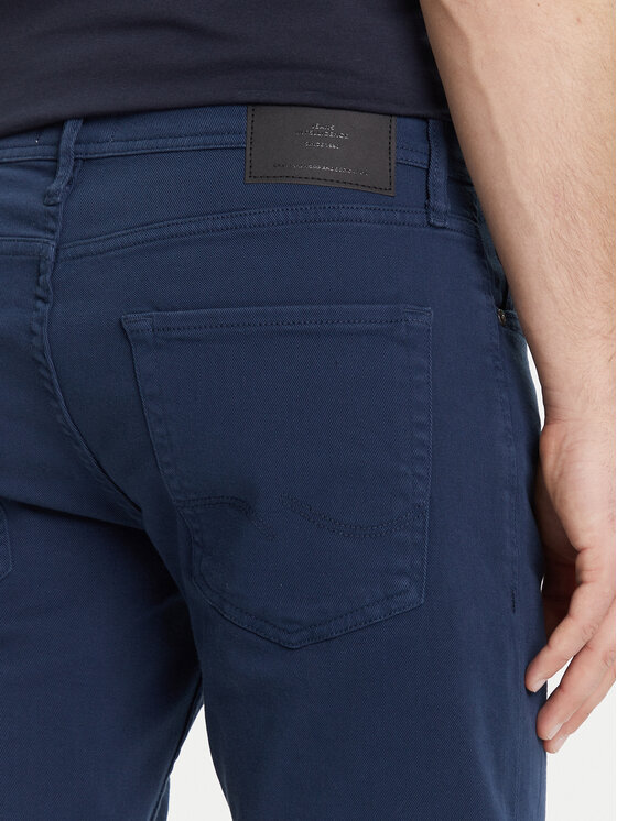 Jack&Jones Jack&Jones Džínsové šortky Rick 12274985 Tmavomodrá Regular Fit