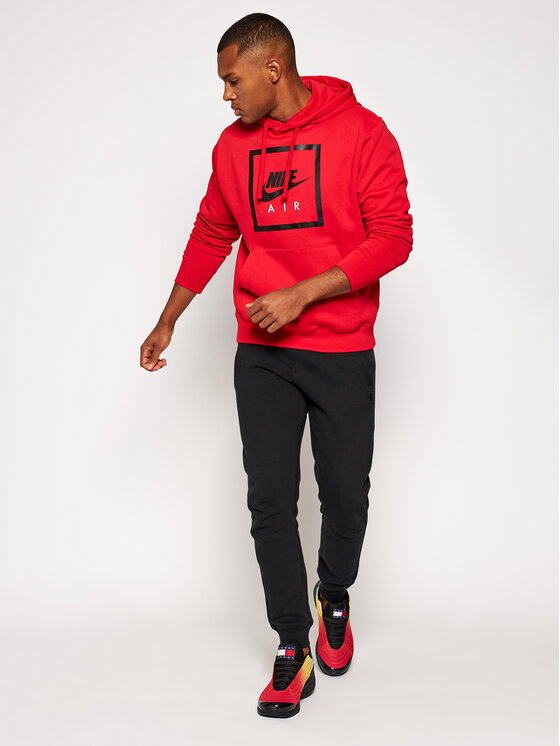 Nike Sweatshirt Nsw Air Hoodie CI1052 Rouge Standard Fit | Modivo.fr