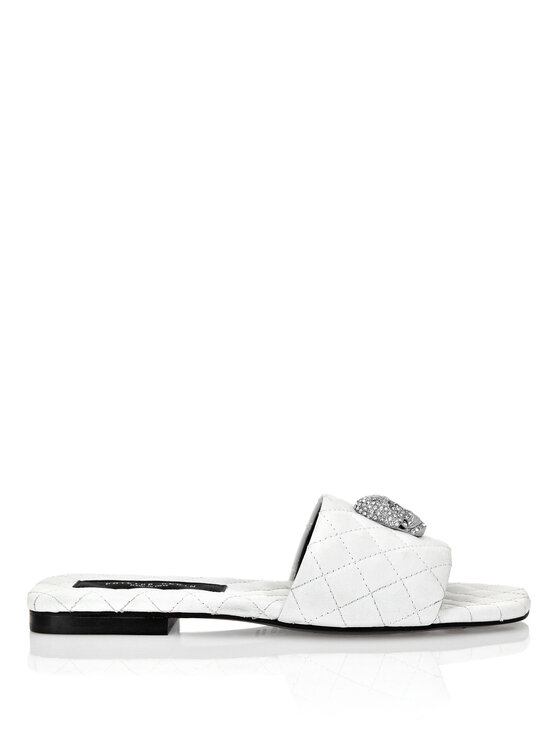 PHILIPP PLEIN PHILIPP PLEIN Ciabatte 1015 Bianco