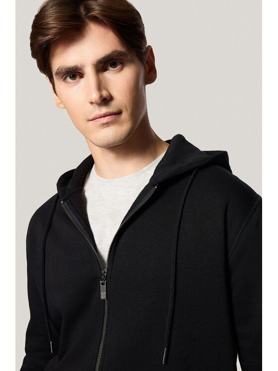 Próchnik Próchnik Bluza PM15 BL073224000018 Czarny Regular Fit