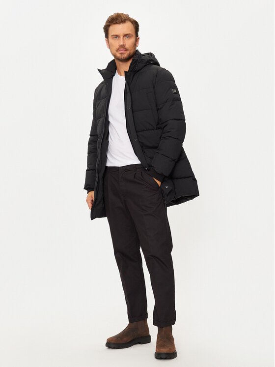 KARL LAGERFELD KARL LAGERFELD Pernata jakna 505035 544586 Crna Regular Fit