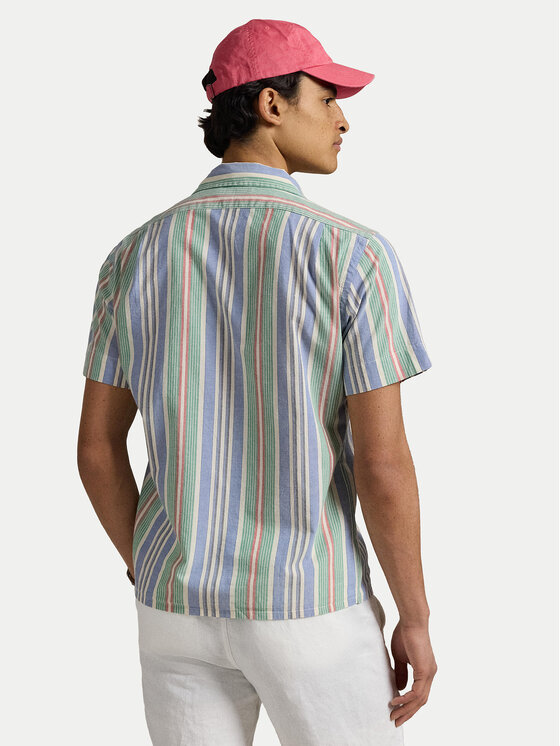Polo Ralph Lauren Polo Ralph Lauren Marškiniai 710965813002 Mėlyna Classic Fit