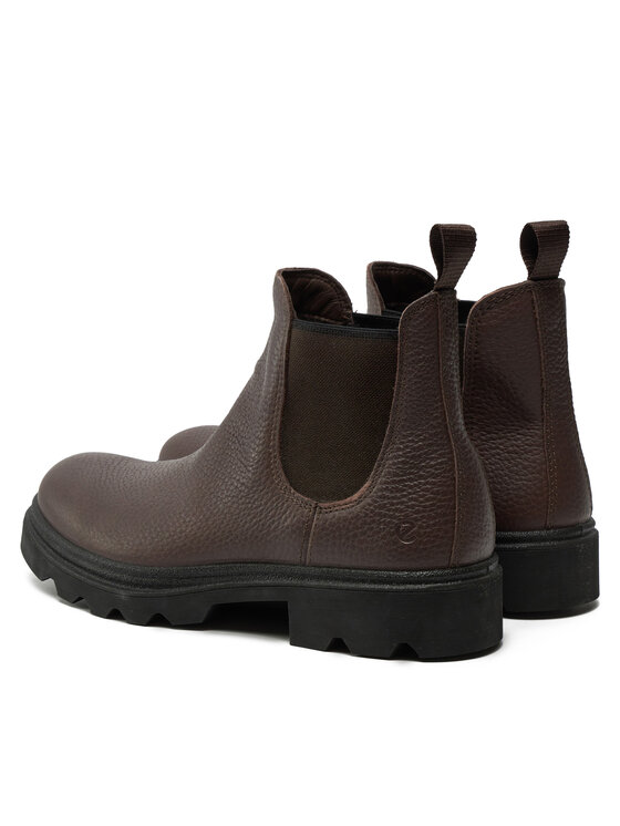 ECCO ECCO Kotníková obuv s elastickým prvkem Grainer M 21475401072 Hnědá