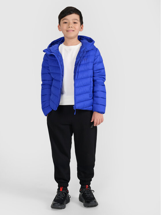 4F 4F Kurtka puchowa OUTERWEAR Niebieski Regular Fit