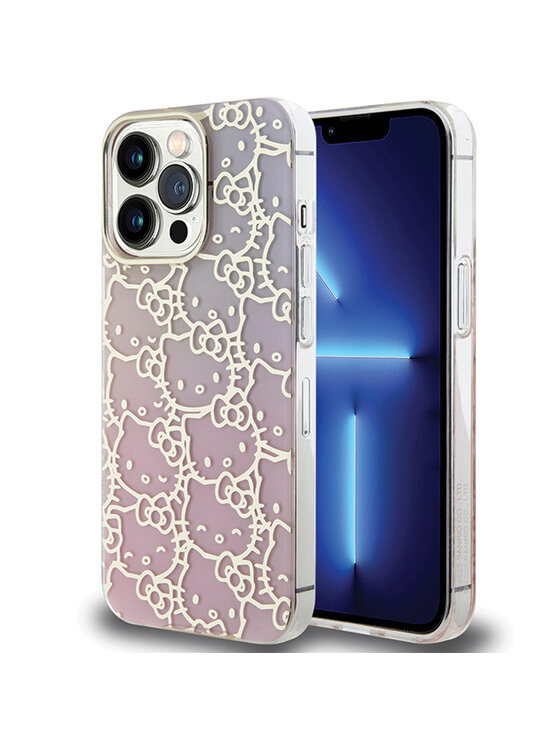 Hello Kitty Hello Kitty Etui na telefon iPhone 13 Pro Różowy