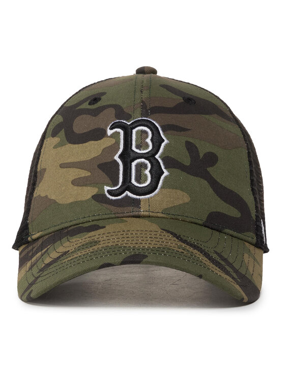 47 Brand Czapka Z Daszkiem Mlb Boston Red Sox B-CBRAN02GWP-CMB Zielony ...