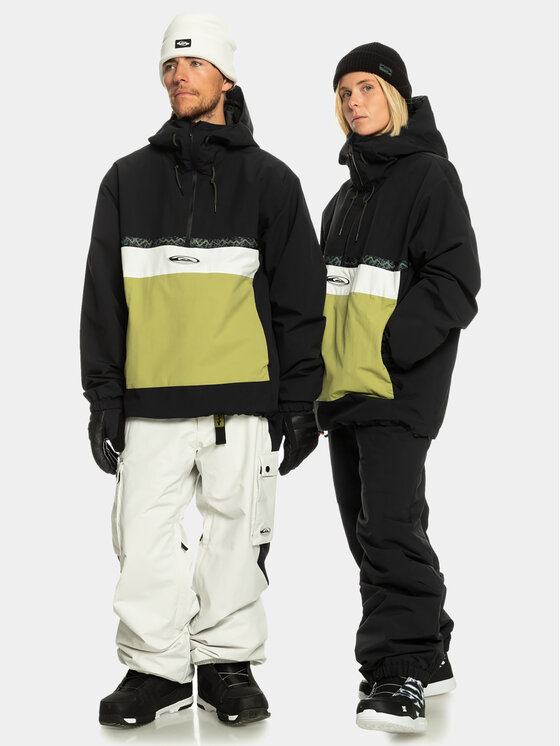 Quiksilver Quiksilver Куртка Anorak Steeze Jk Snjt EQYTJ03421 Чорний Regular Fit