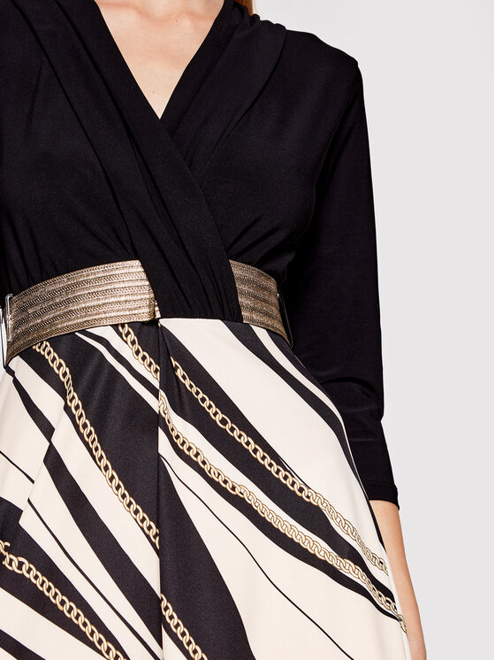 Rinascimento Rinascimento Kasdieninė suknelė CFC0017823002 Juoda Regular Fit