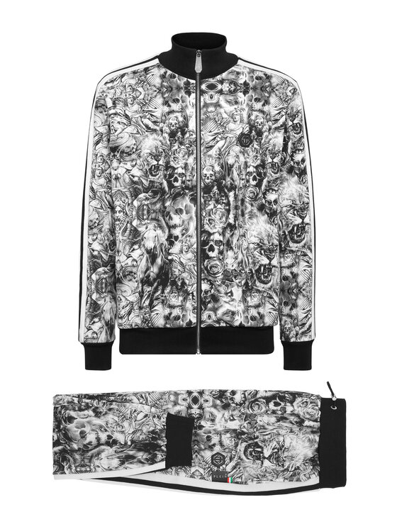 PHILIPP PLEIN PHILIPP PLEIN Sada top a nohavice 2003 Čierna Regular Fit