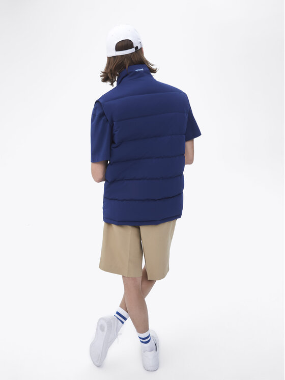 Gilet SP22-KAM101 Blu scuro Regular Fit