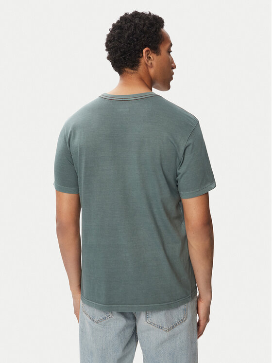 RVCA RVCA Marškinėliai Mosaic 23A351543 Tamsiai mėlyna Regular Fit