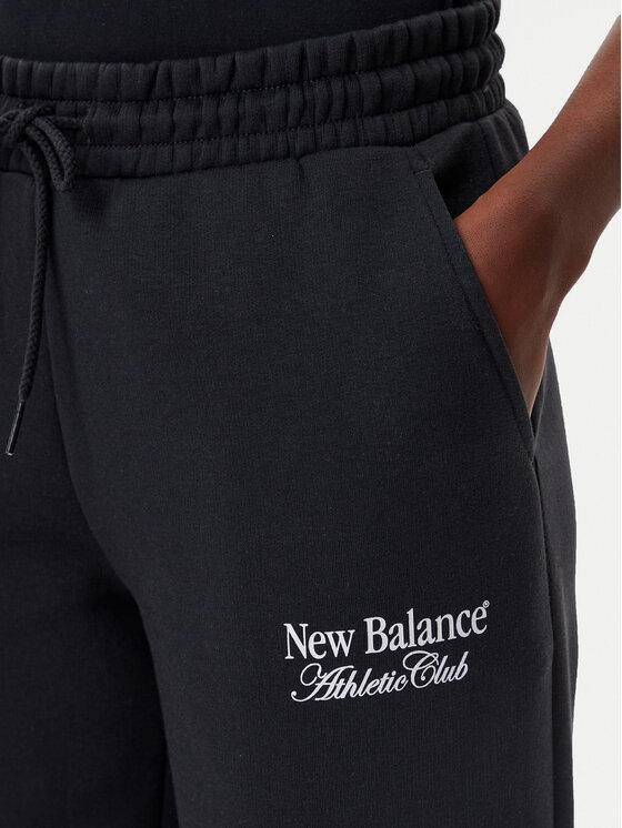 New Balance New Balance Spodnie dresowe WP51954 Czarny Wide Leg