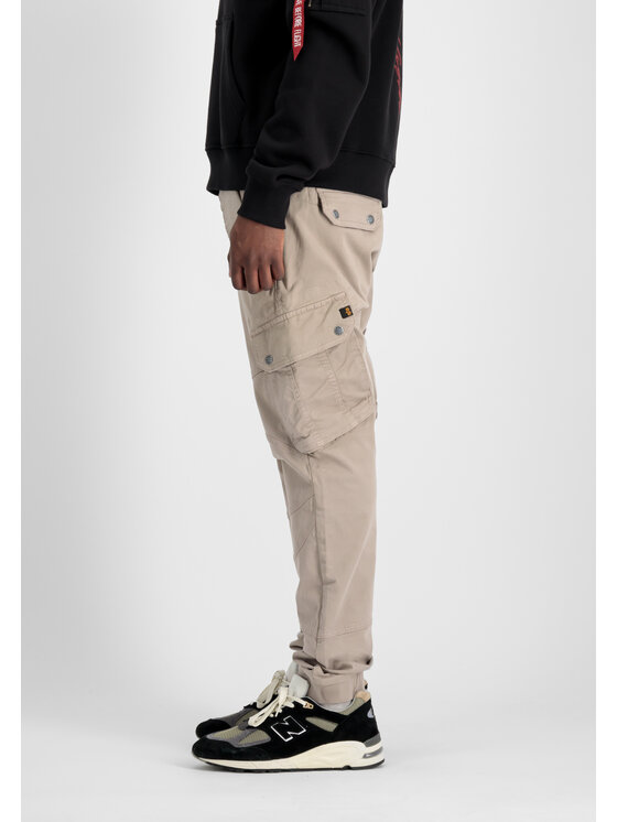 Alpha Industries Alpha Industries Spodnie cargo Combat Pant Żółty Lyon Tapered Fit