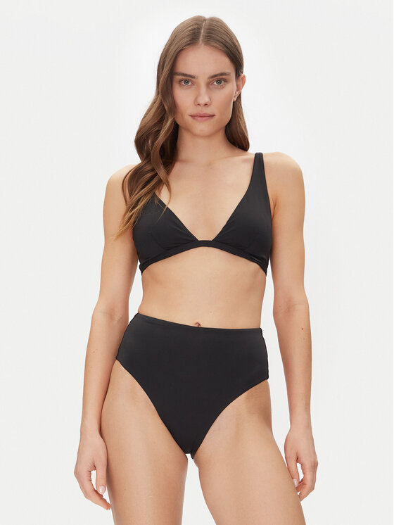 Calvin Klein Swimwear Calvin Klein Swimwear Dół od bikini High Waist Bikini KW0KW02706 Czarny