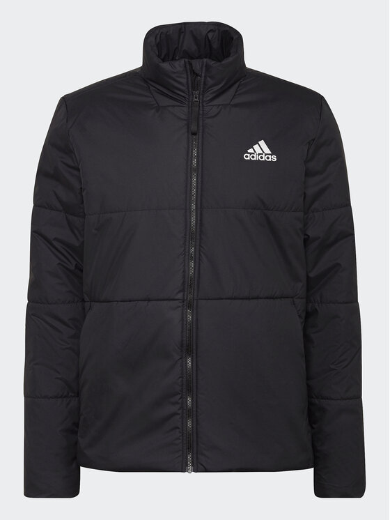 adidas adidas Зимно яке Bsc 3-Stripes HG8758 Черен Regular Fit
