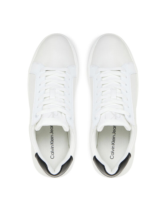 Calvin Klein Jeans Calvin Klein Jeans Снікерcи Chunky Cupsole Lth Mg Tc YM0YM01198 Білий