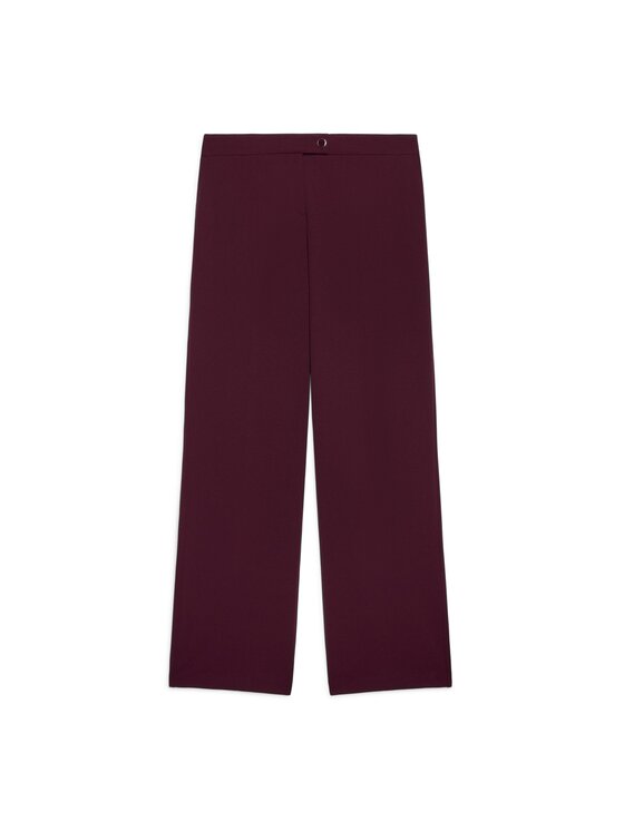 Fiorella Rubino Fiorella Rubino Spodnie materiałowe P175L002197N036 Bordowy Regular Fit