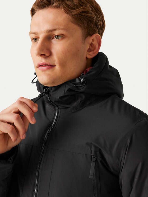 Regatta Regatta Яке за дъжд Larrick RMP397 Черен Regular Fit