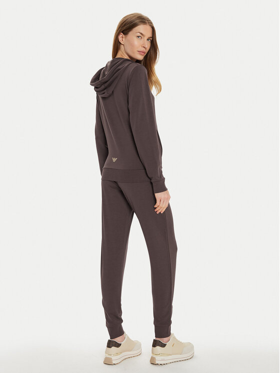 EA7 Emporio Armani EA7 Emporio Armani Jogginganzug 8NTV51 TJ9RZ 1755 Braun Regular Fit