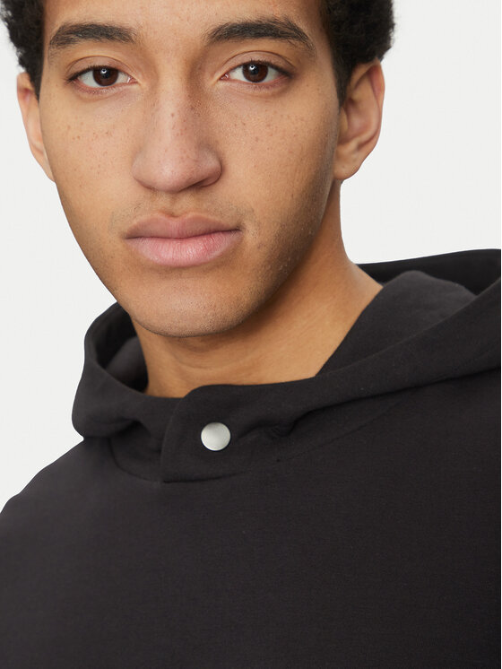 HUGO HUGO Felpa Debostaco 50530191 Nero Relaxed Fit