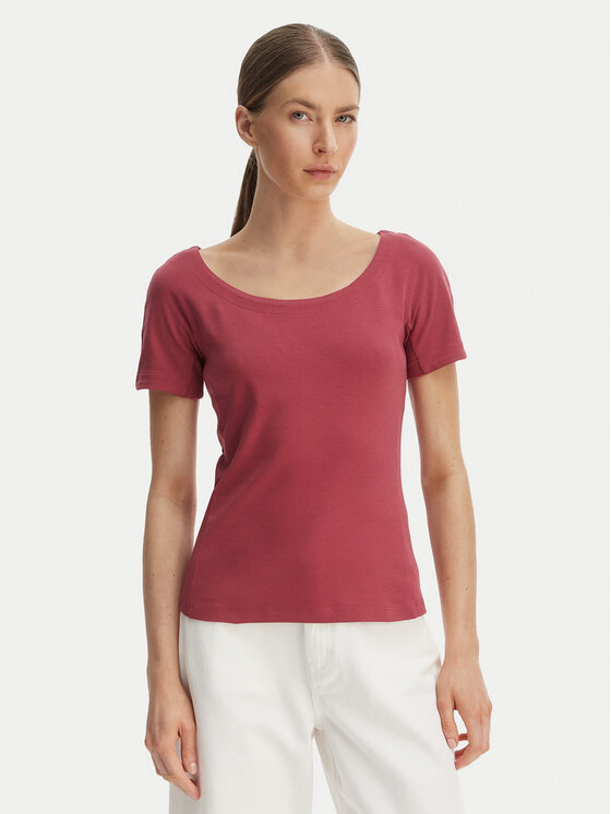 Weekend Max Mara Tricou Multig 2615941122 Roșu Regular Fit