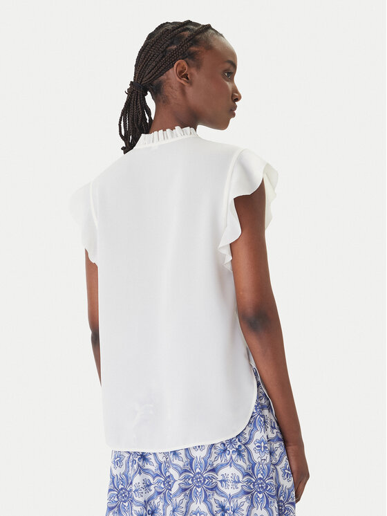 JOOP! JOOP! Bluza Benita 30102114 Écru Regular Fit