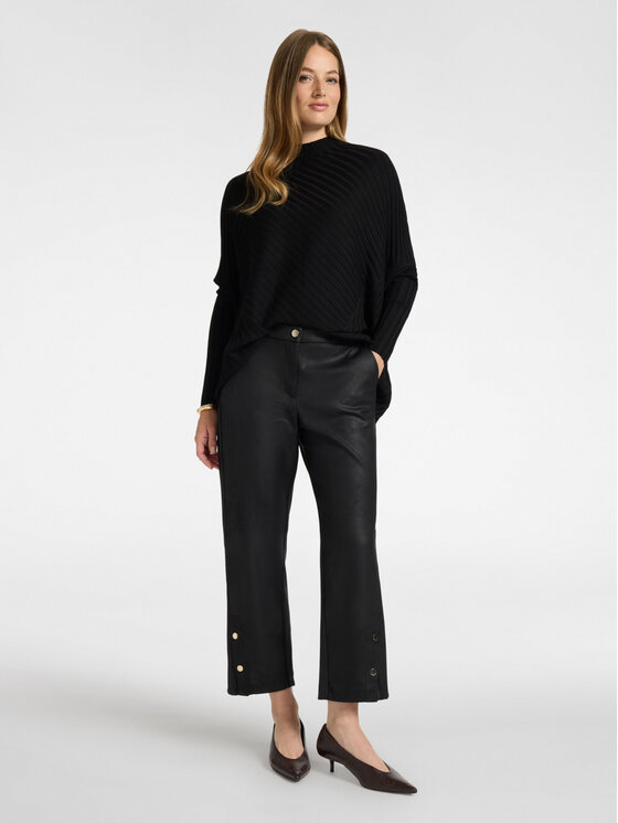 Elena Mirò Elena Mirò Sweter M243E002261N033 Czarny Over Fit
