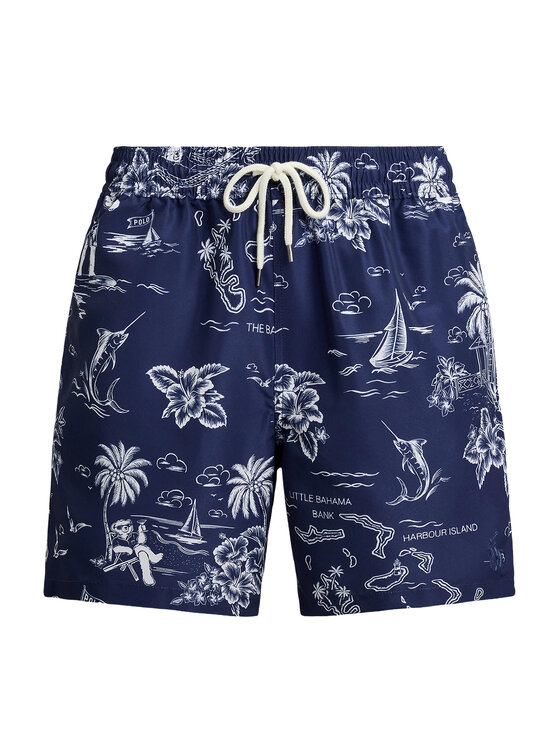 Polo Ralph Lauren Polo Ralph Lauren Szorty kąpielowe 710B13658001 Granatowy Classic Fit
