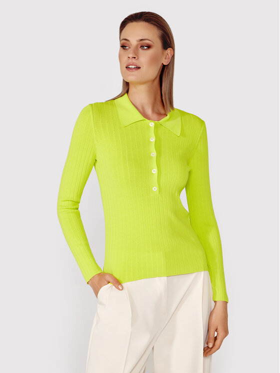 Simple Bluza SWD002 Rumena Regular Fit