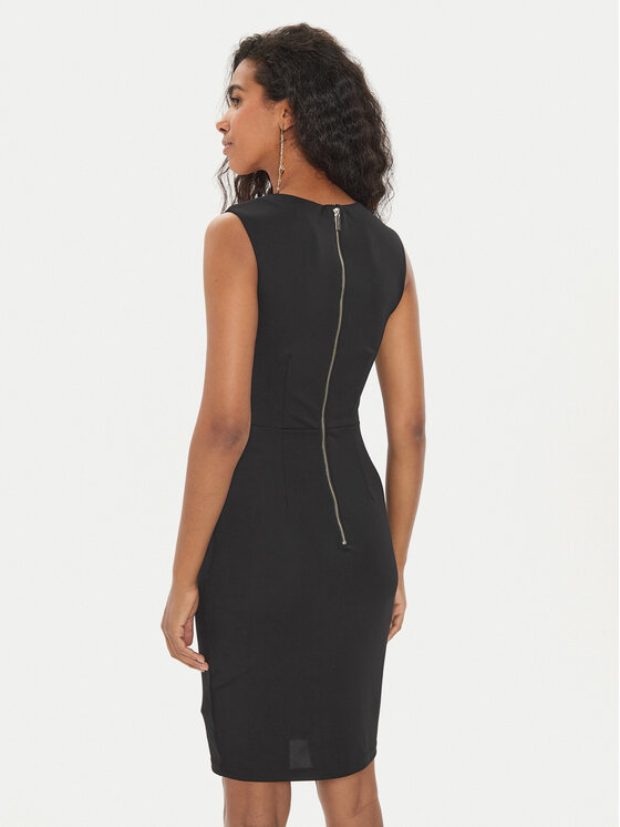Marciano Guess Marciano Guess Φόρεμα κοκτέιλ Doris 4YGK18 6263A Μαύρο Slim Fit
