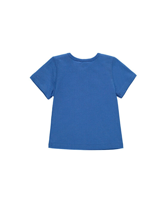 Kanz Kanz T-Shirt 1916661-3160 Niebieski Basic Fit