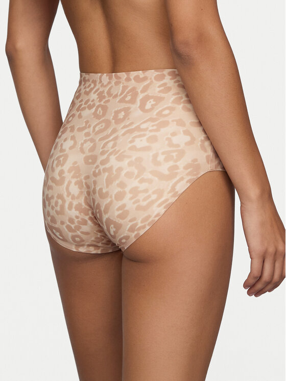 Chantelle Chantelle Klasične gaćice s visokim strukom Soft Stretch C11D70 Bež