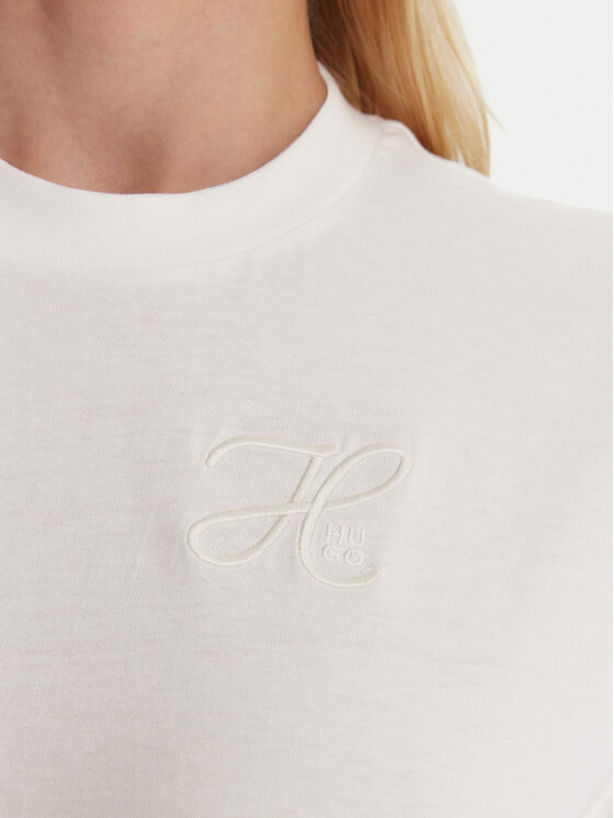 HUGO HUGO T-shirt Vintage 50550901 Bijela Relaxed Fit