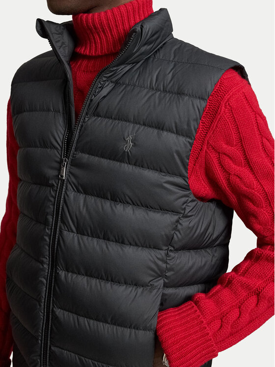 Polo Ralph Lauren Polo Ralph Lauren Жилетка за костюм 710B20425001 Черен Regular Fit