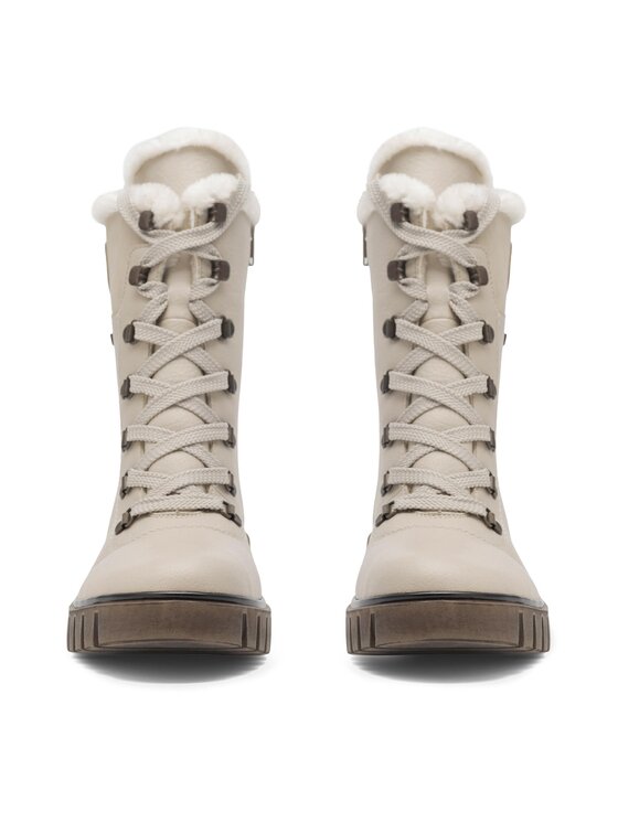 Rieker Rieker Schnürschuhe Y3424-60 Beige