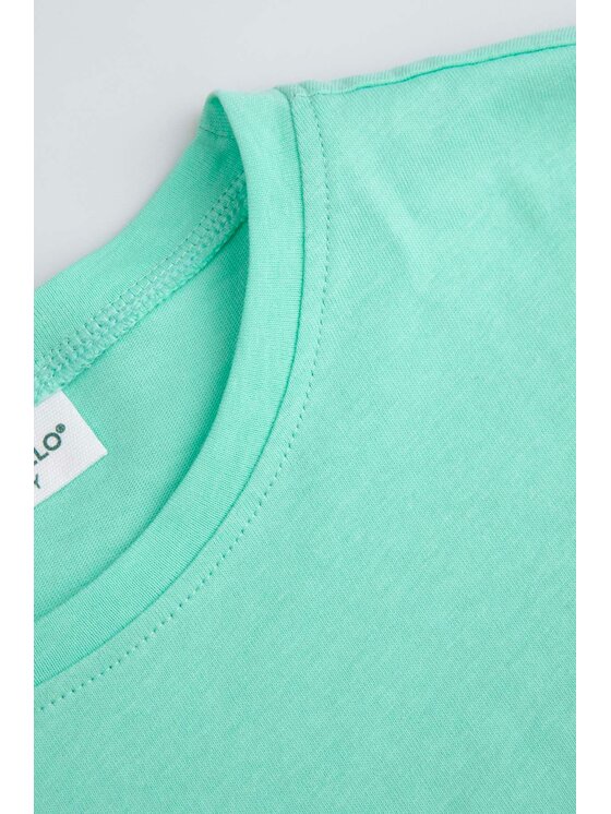 Coccodrillo Coccodrillo T-Shirt WC6143201TGK-031 Zielony Regular Fit