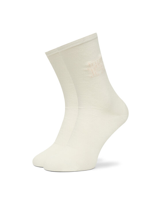 Tommy Hilfiger Tommy Hilfiger Kõrgete naistesokkide komplekt (3 paari) 701236464 Roosa