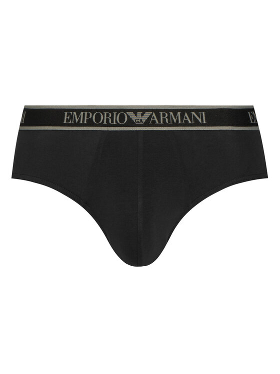Emporio Armani Underwear Emporio Armani Underwear Комплект слипове EM000258 AF20669 MC061 Черен